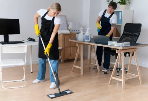 Nettoyage de bureau professionnel à Saint-Georges-de-Pointindoux